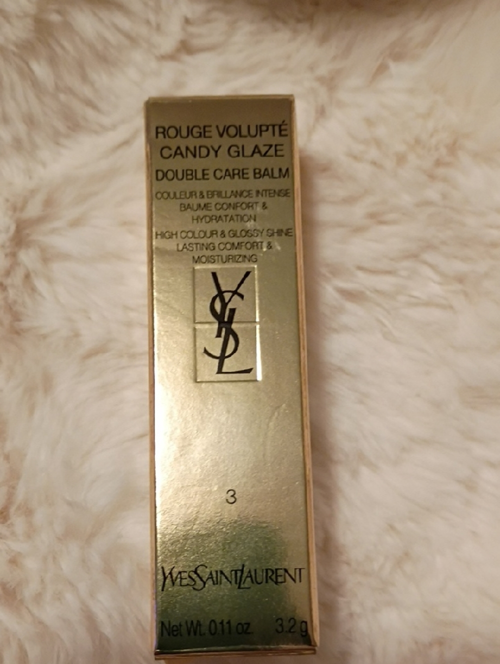YSL Rouge Volupte Candy Glaze Double Care Balm